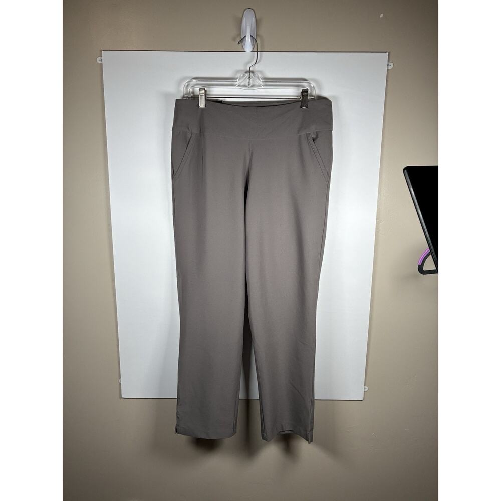 Adidas Ultimate365 Golf Ankle Pants Women’s L NWT Charcoal Stretch Pockets $90